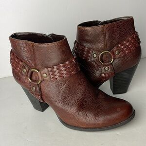 BOC Lacey Brown Ankle Boots